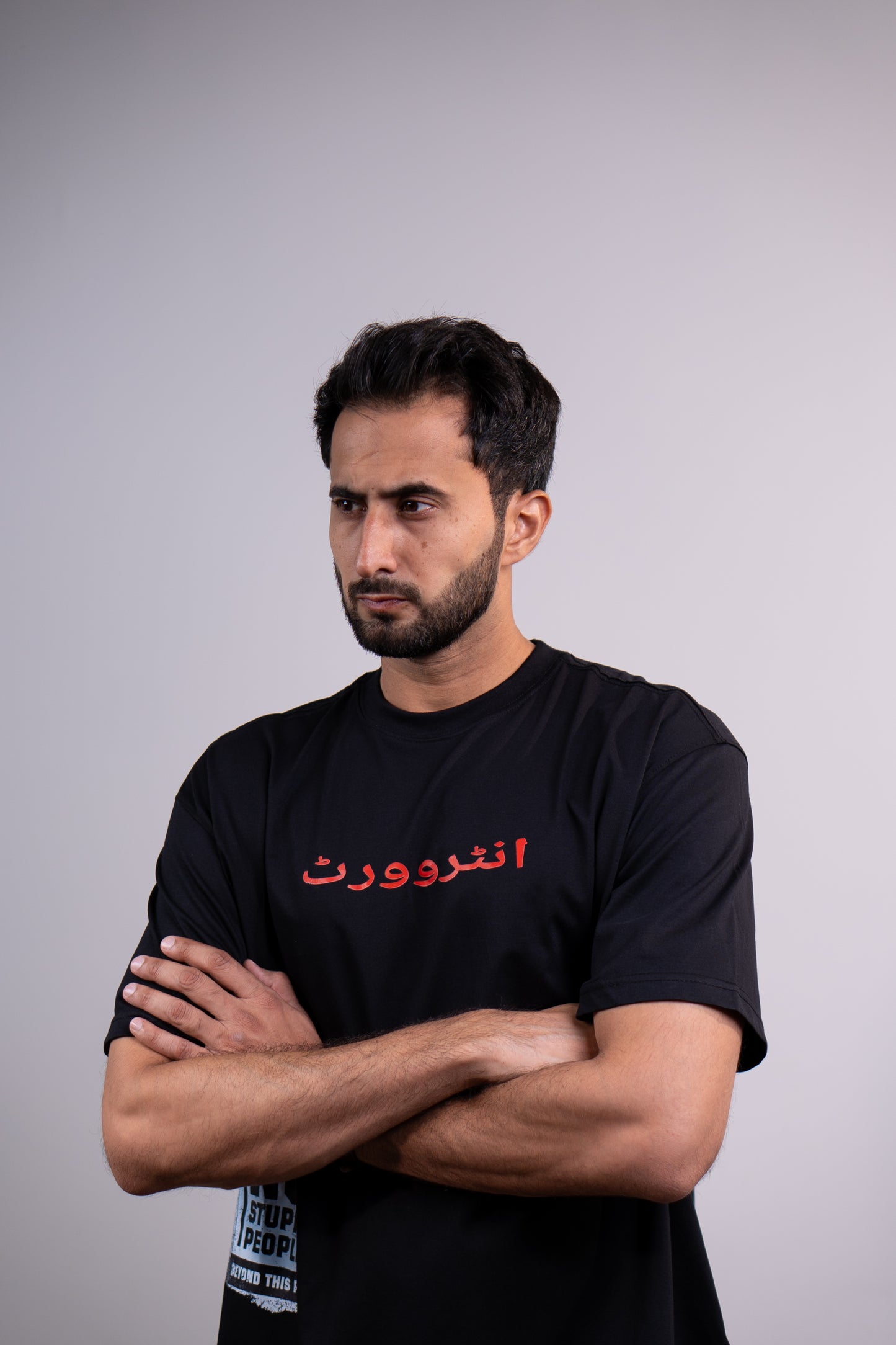 INTROVERT Drop shoulder T-SHIRT