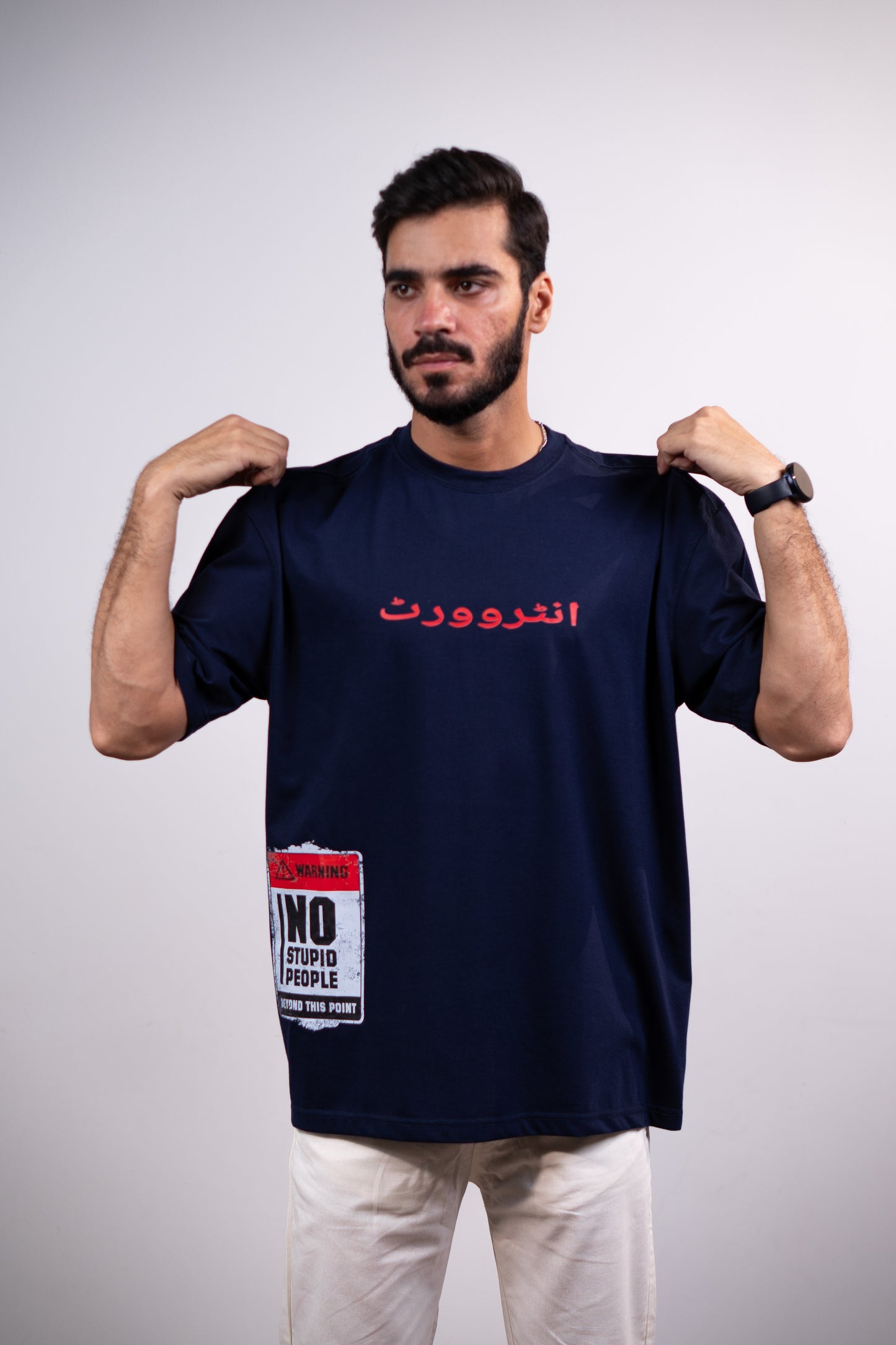 INTROVERT Drop shoulder T-SHIRT