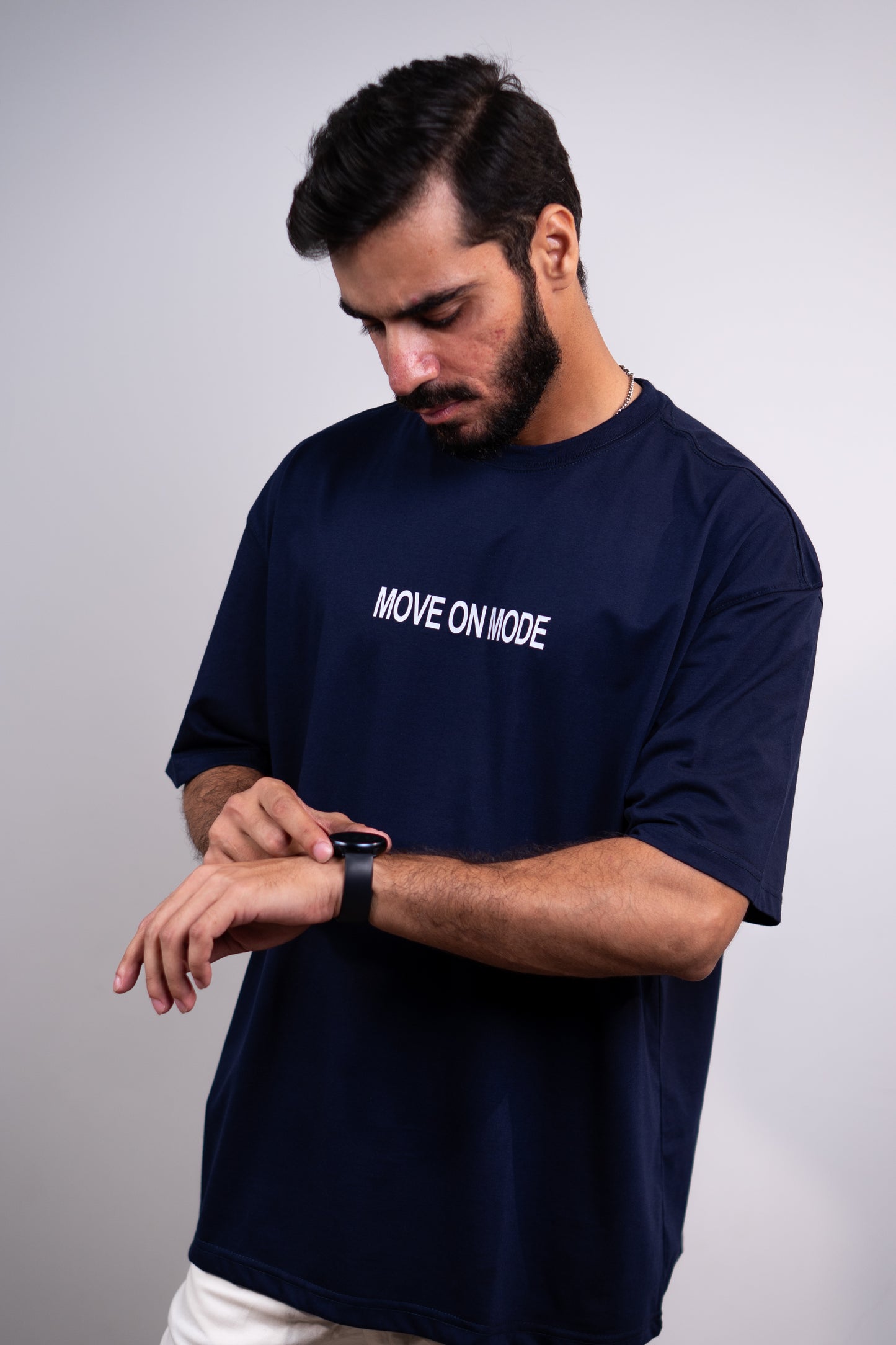 Move On Mode Drop shoulder T-SHIRT