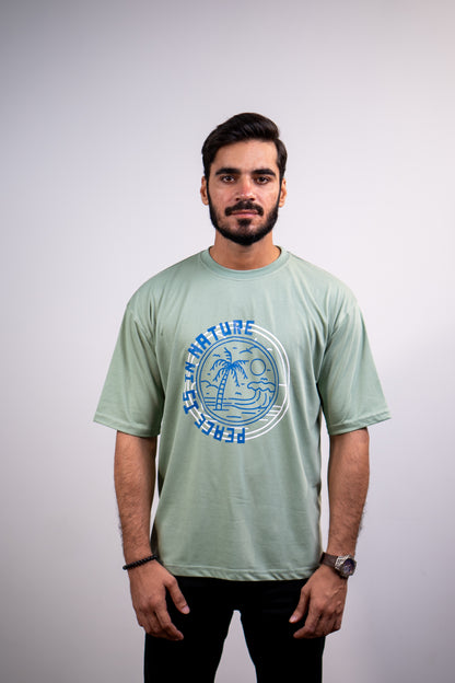 Peace In Nature Drop shoulder T-SHIRT
