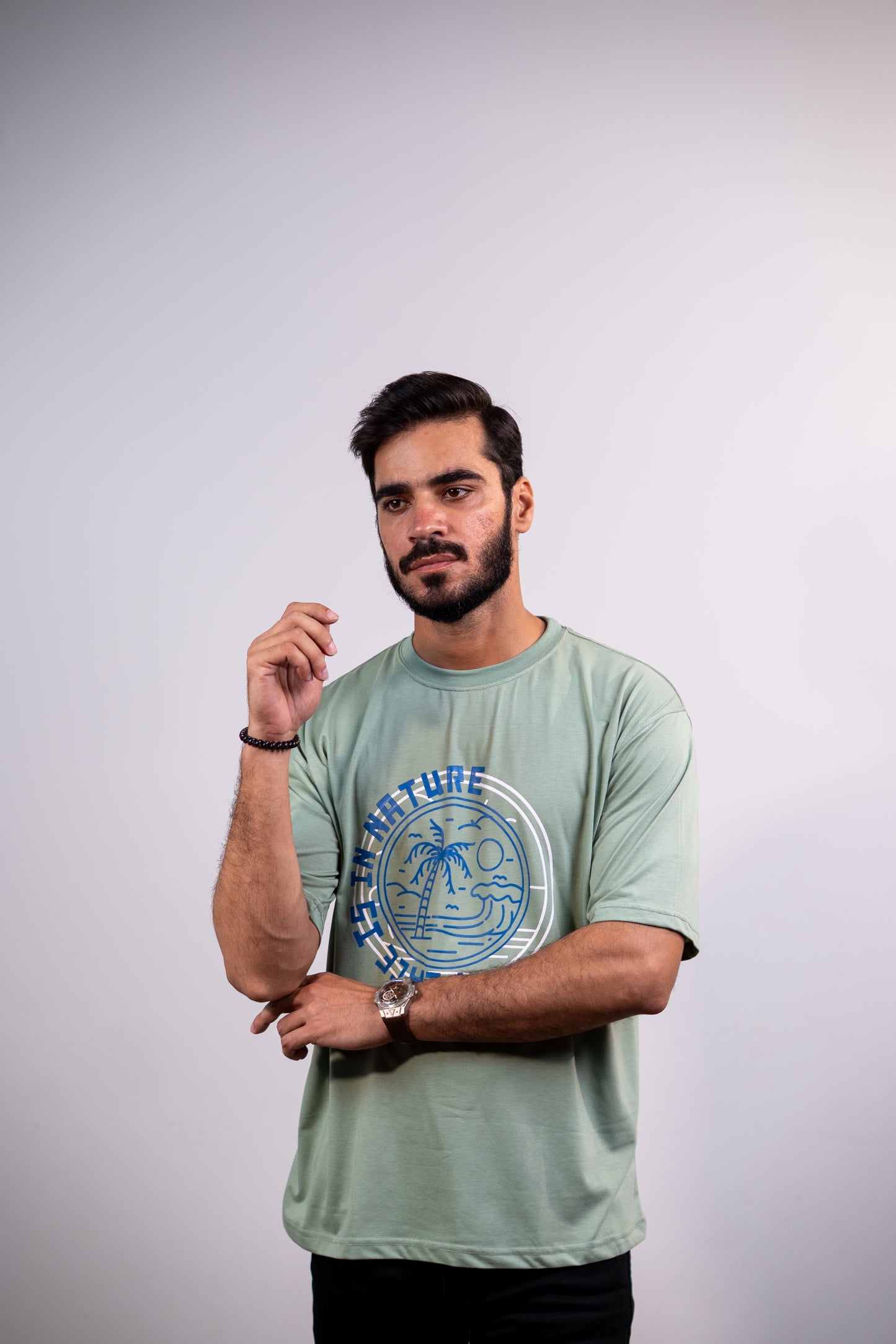 Peace In Nature Drop shoulder T-SHIRT