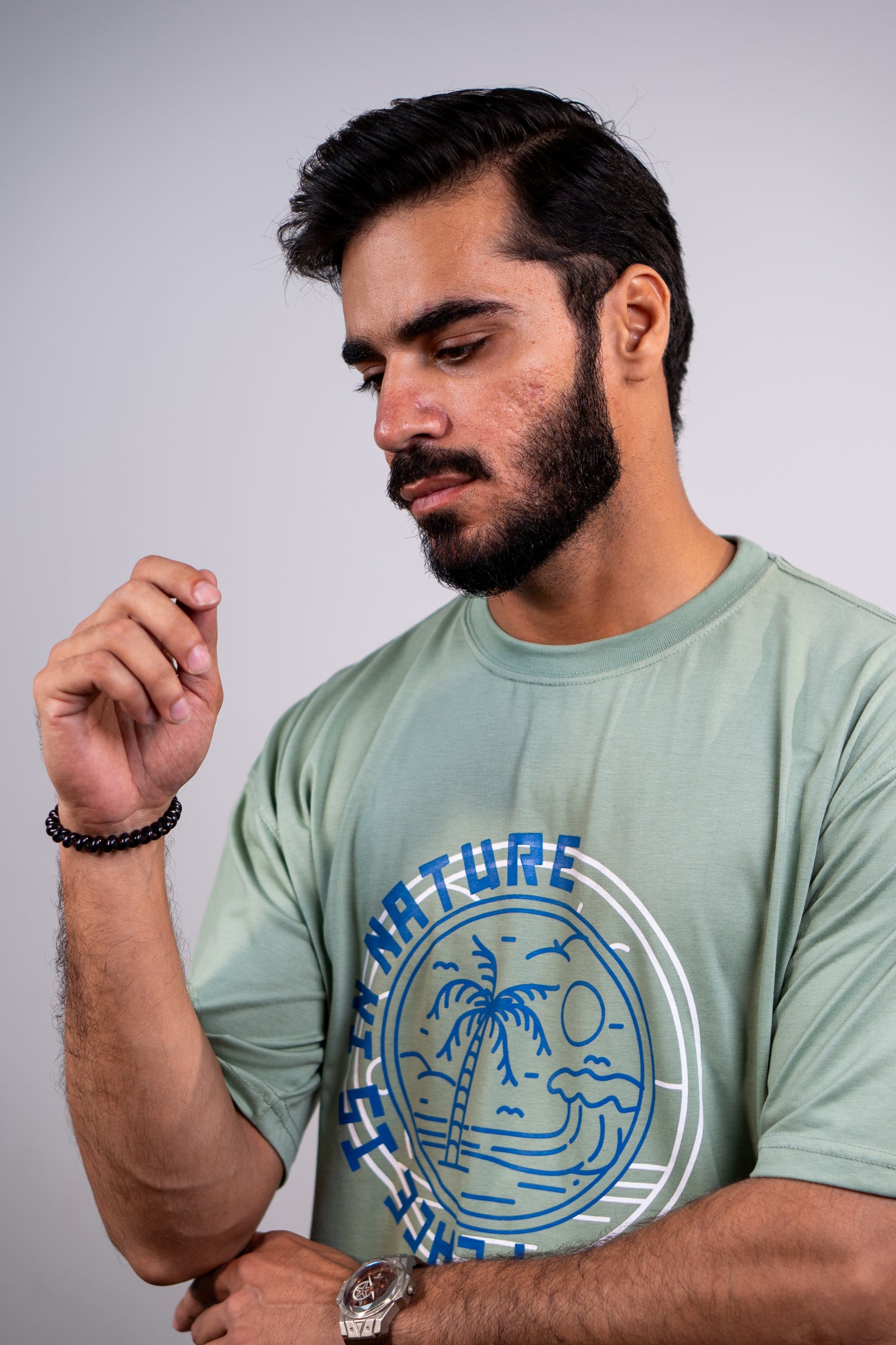 Peace In Nature Drop shoulder T-SHIRT