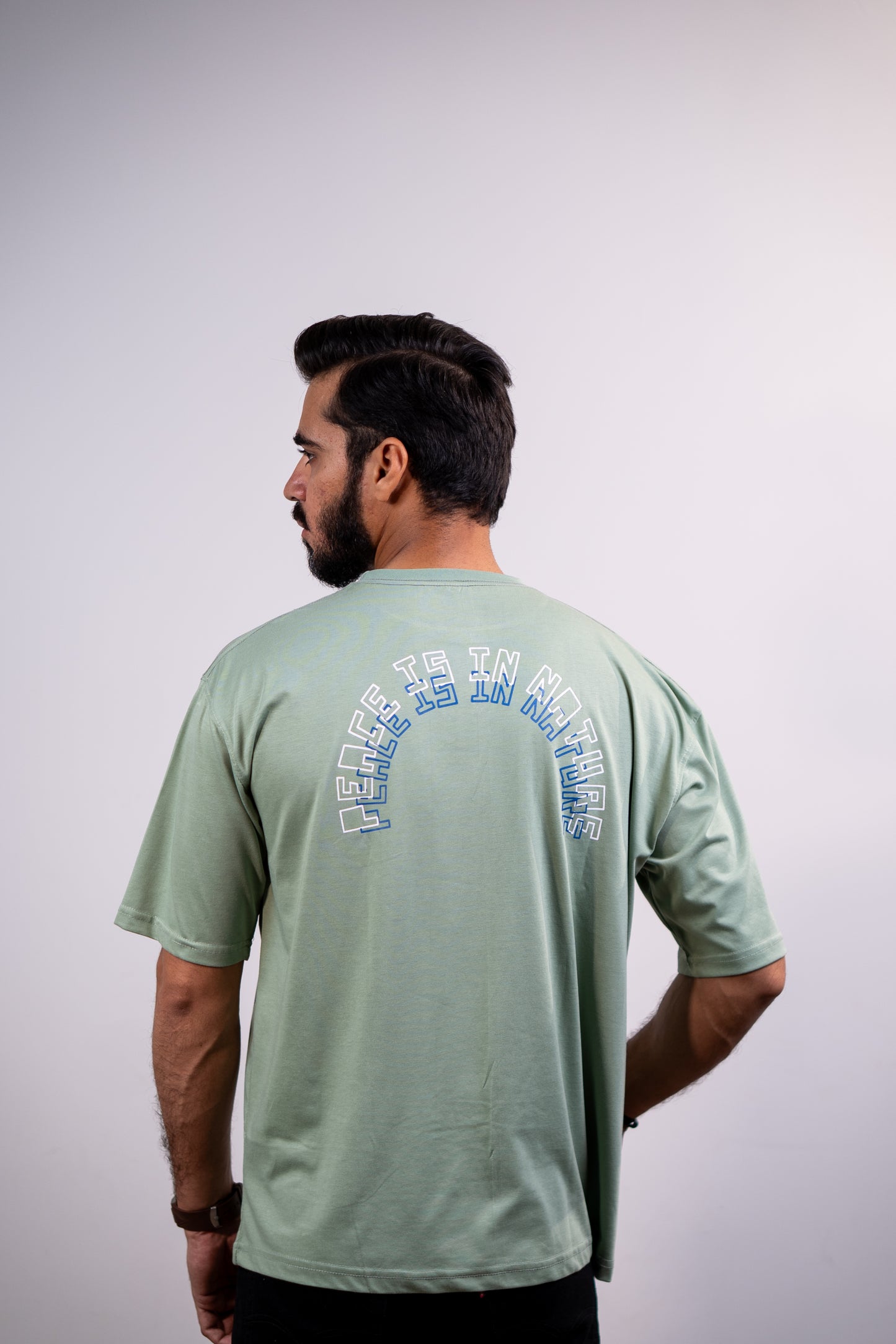 Peace In Nature Drop shoulder T-SHIRT