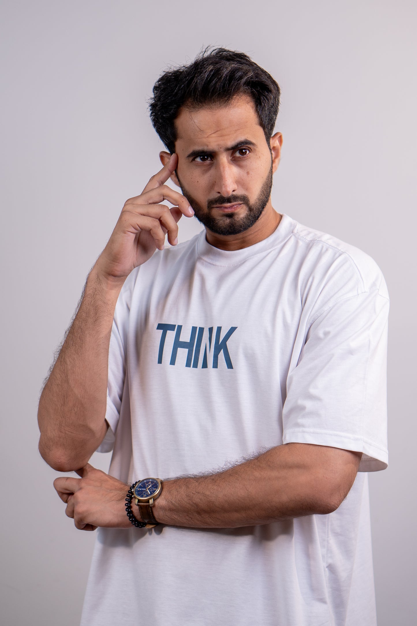 Think Drop Shoulder T-SHIRT