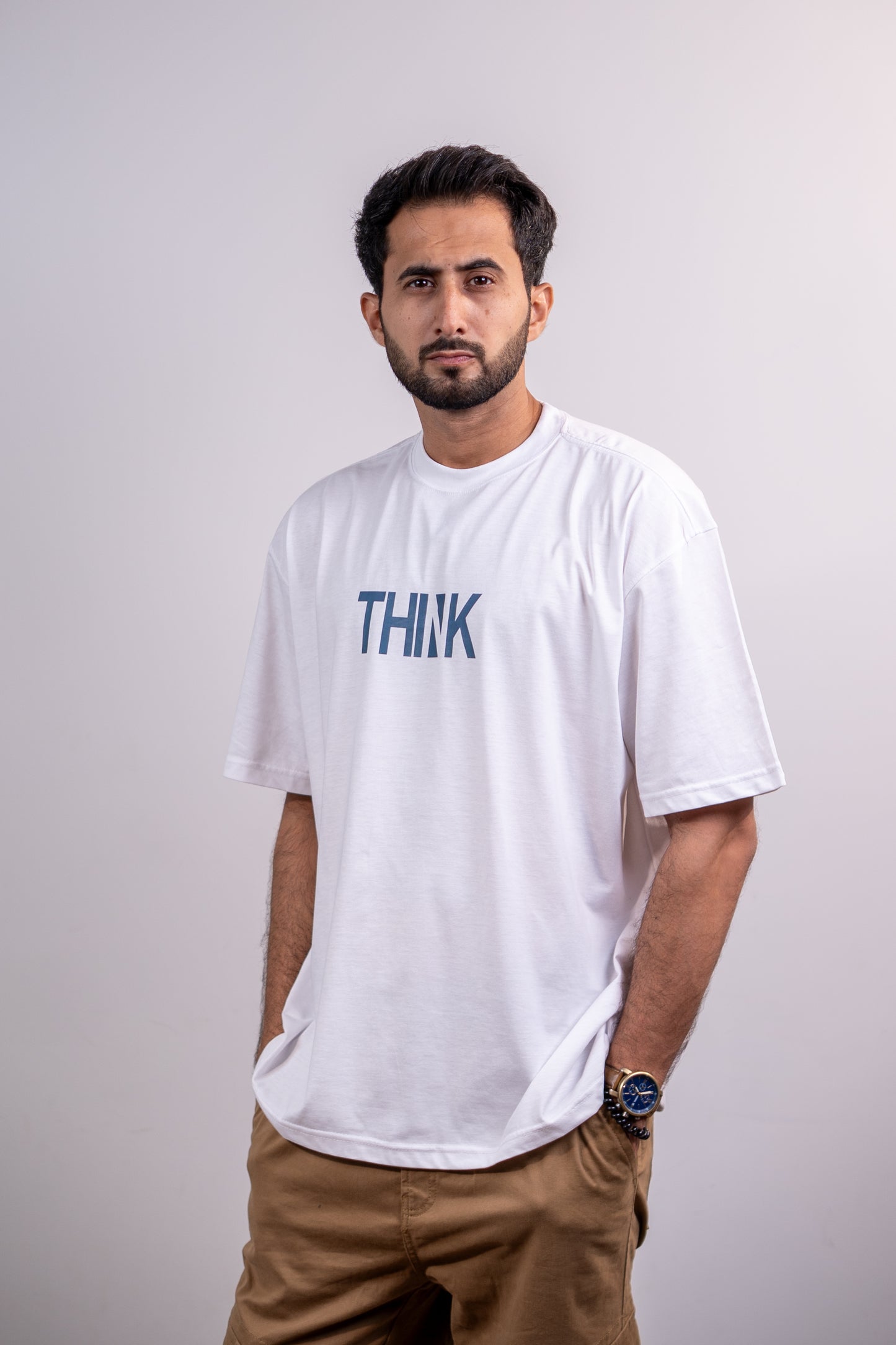 Think Drop Shoulder T-SHIRT