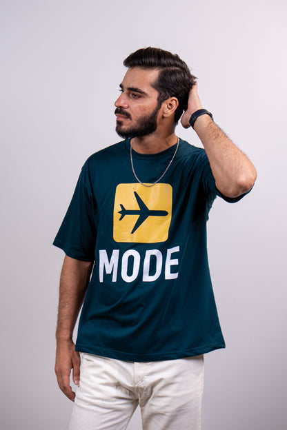 Airplane Mode Drop Shoulder T-Shirt