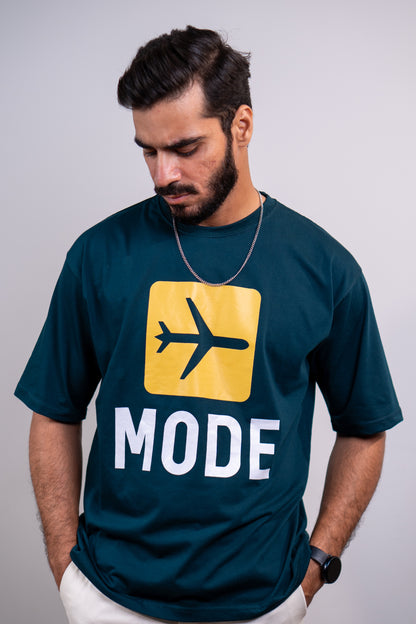 Airplane Mode Drop Shoulder T-Shirt