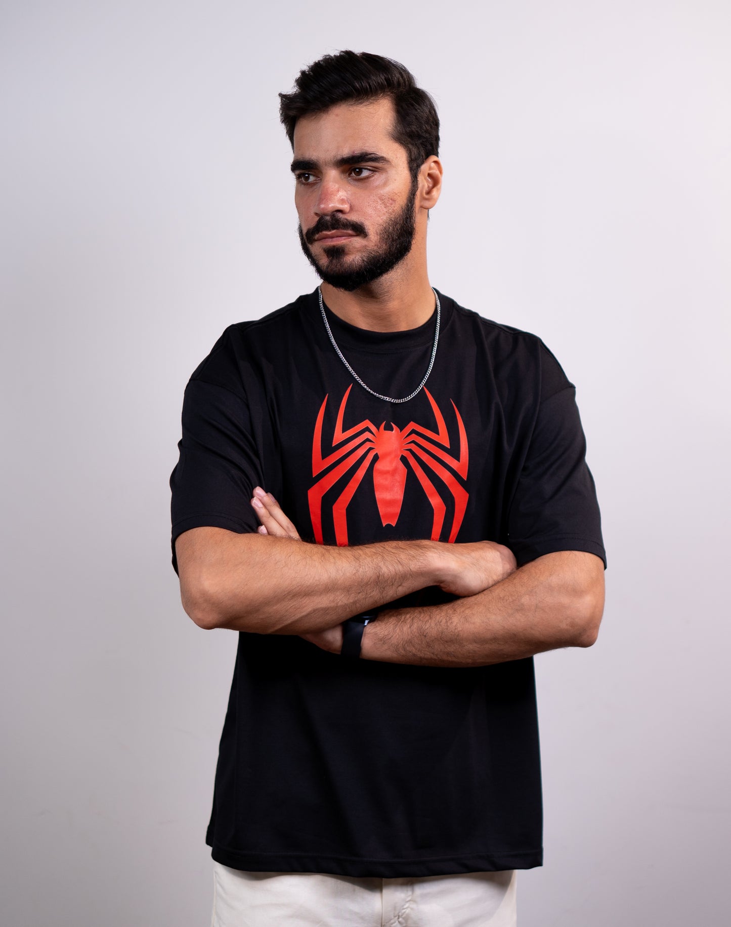 Spider Drop shoulder T-SHIRT