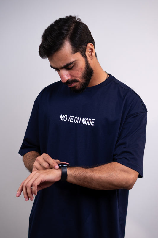 Move On Mode Drop shoulder T-SHIRT